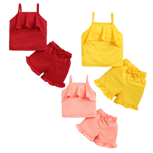 Mommy Club Silk Poly Soft Sets for Kids (0-4 Years)