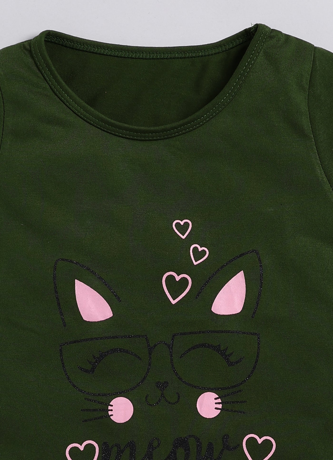 "Mommy Club Playful Cat-Themed Kids' Tee, Sizes 2-6 Years"